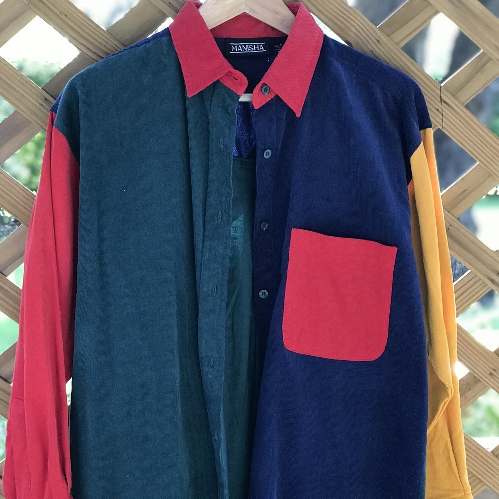 90's Vintage Corduroy button up (still has tags)